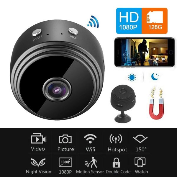 A9™ 1080p HD Magnetic WiFi Mini Camera