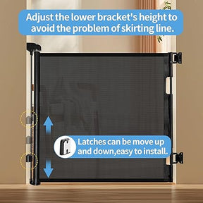 cozymom™ | Retractable Baby Safety Gate Mesh